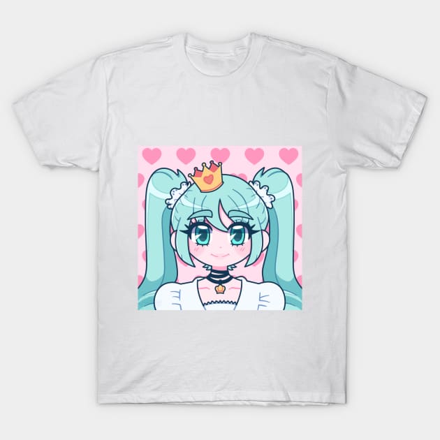 Hatsune Miku World is mine T-Shirt by Inky_Trash